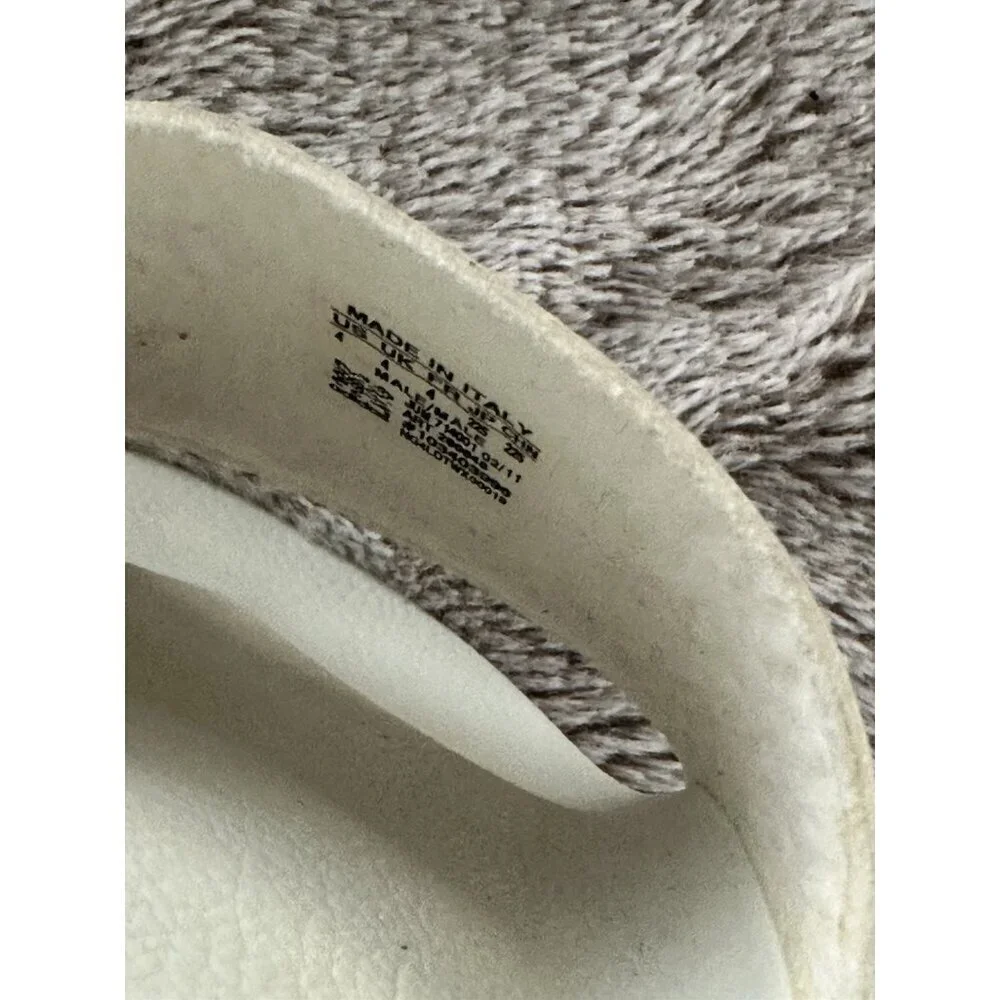 Adidas Adilette Mens Sport Sandals Slides Flip Flops Size 4 White Black 280648